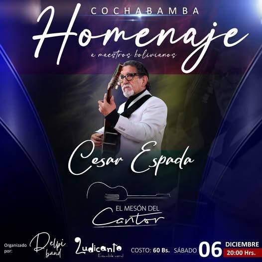 CESAR ESPADA EN COCHABAMBA